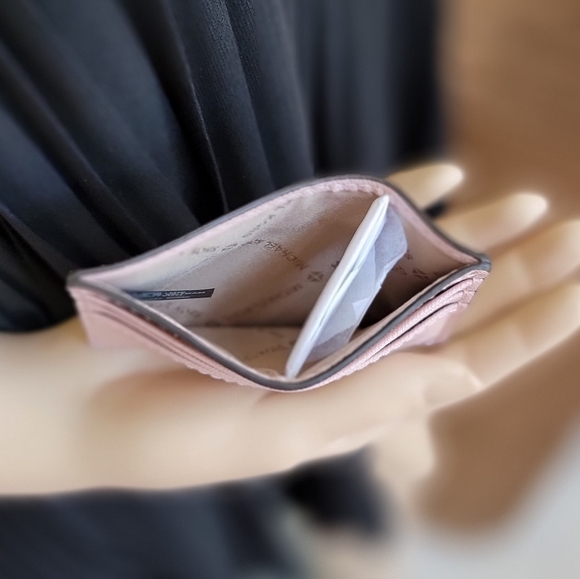 ⚠️LAST 1⚠Michael Kors Jet Set LG Card Holder Wallet Pink - Picture 3 of 5